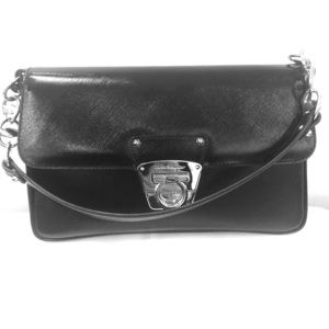 Salvatore Ferragamo Gancini clutch bag